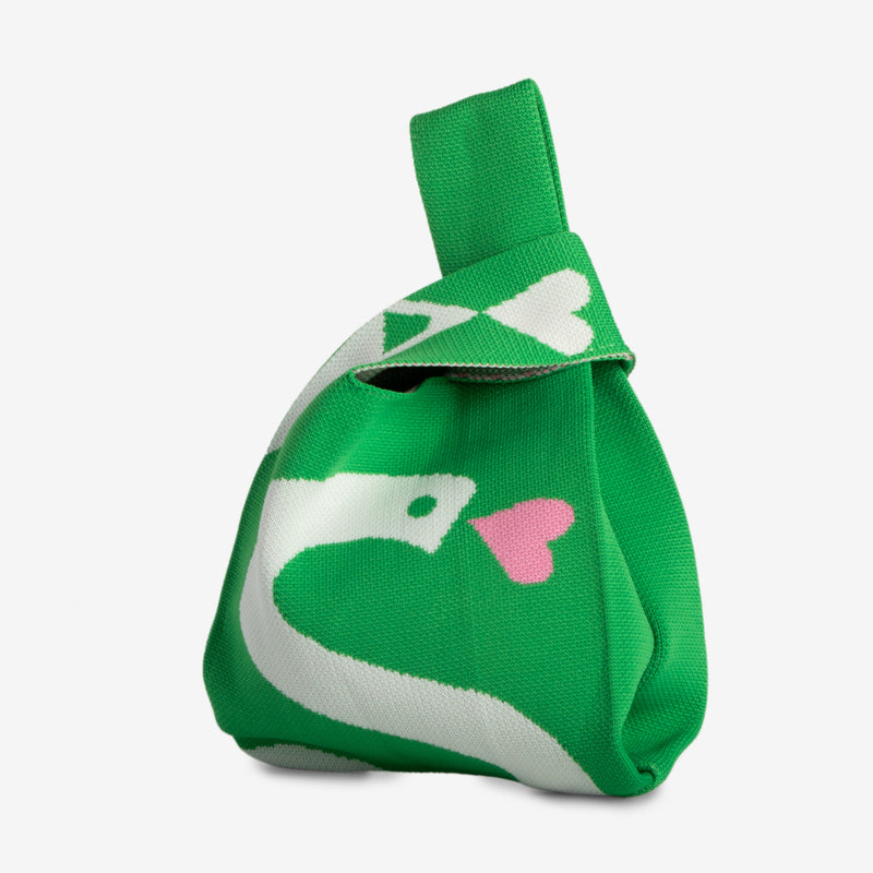 Scribble Knitted Bag