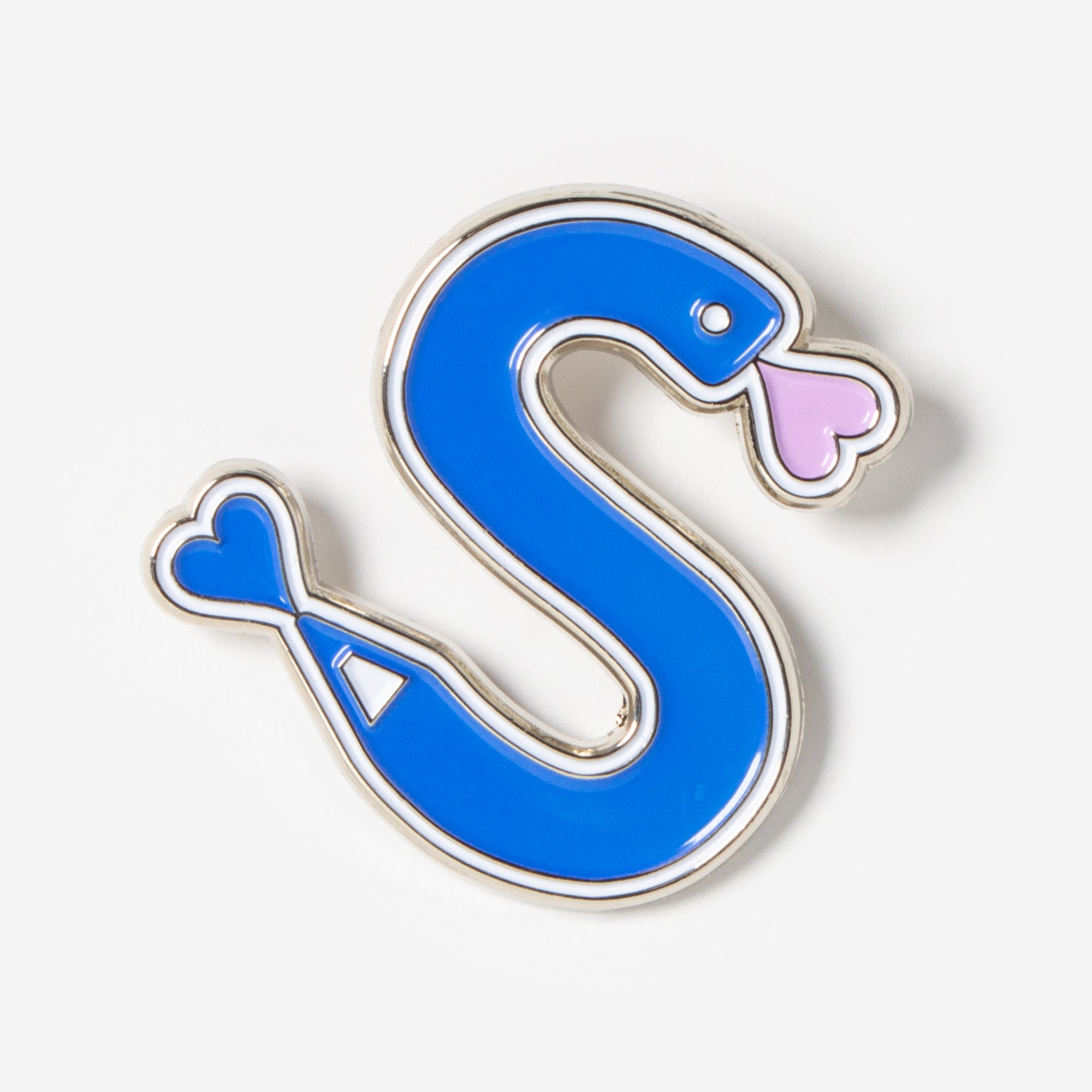 Signature Enamel Pin Single Scribble