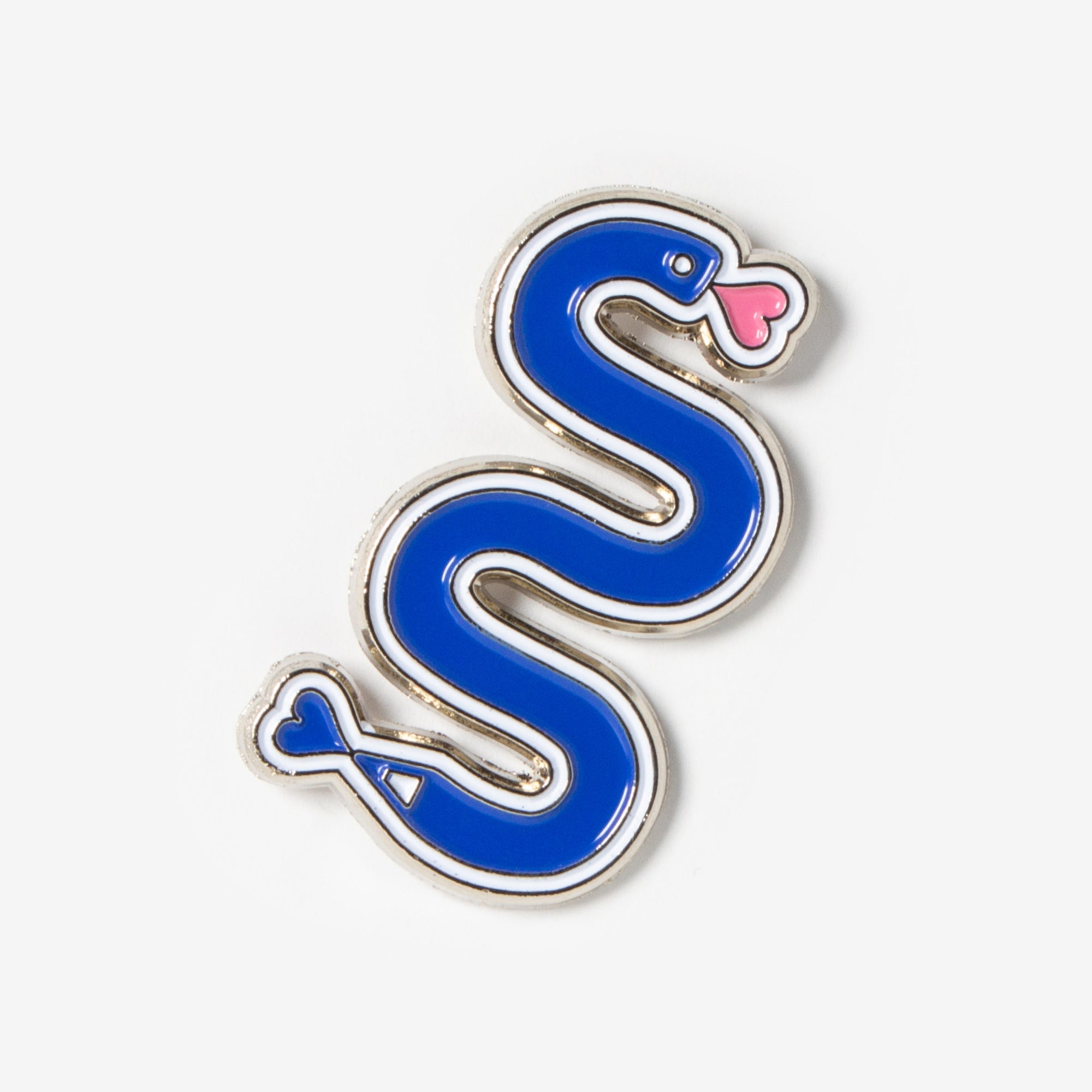 Signature Enamel Pin Double Scribble