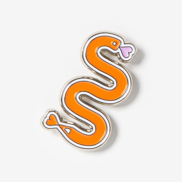 Signature Enamel Pin Double Scribble