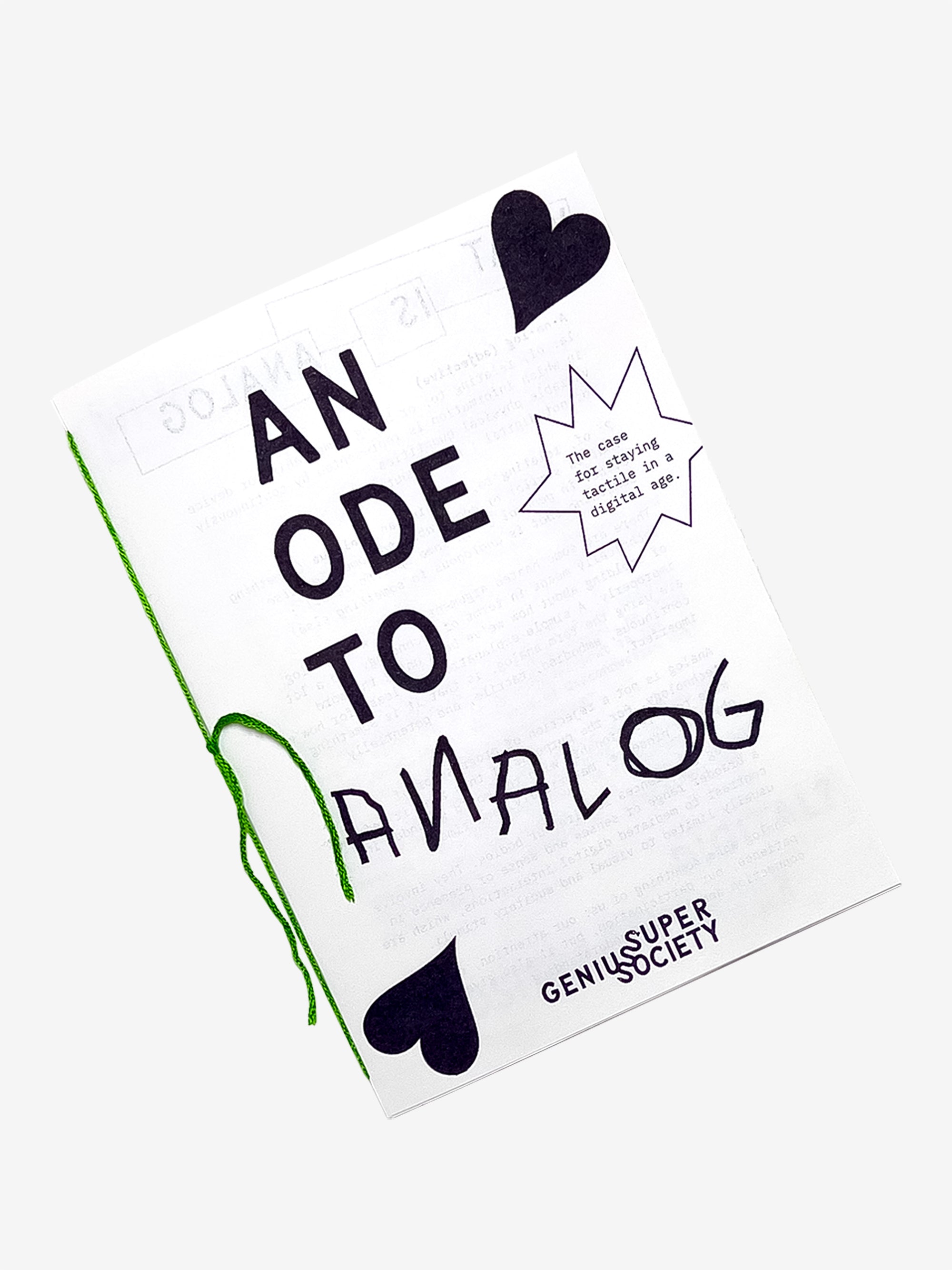 An Ode to Analog Zine