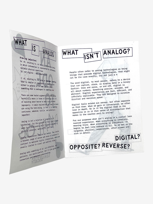 An Ode to Analog Zine