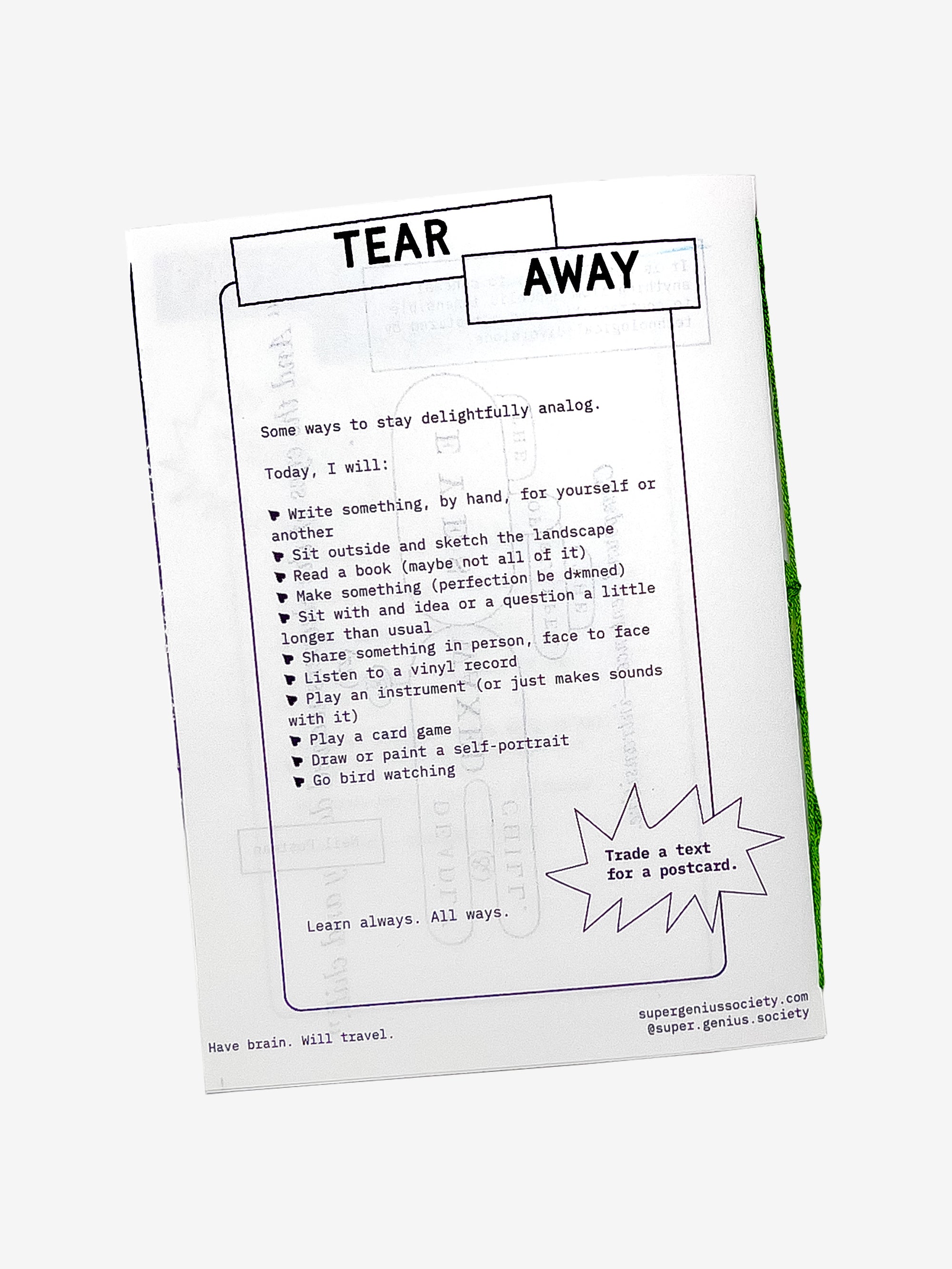 An Ode to Analog Zine