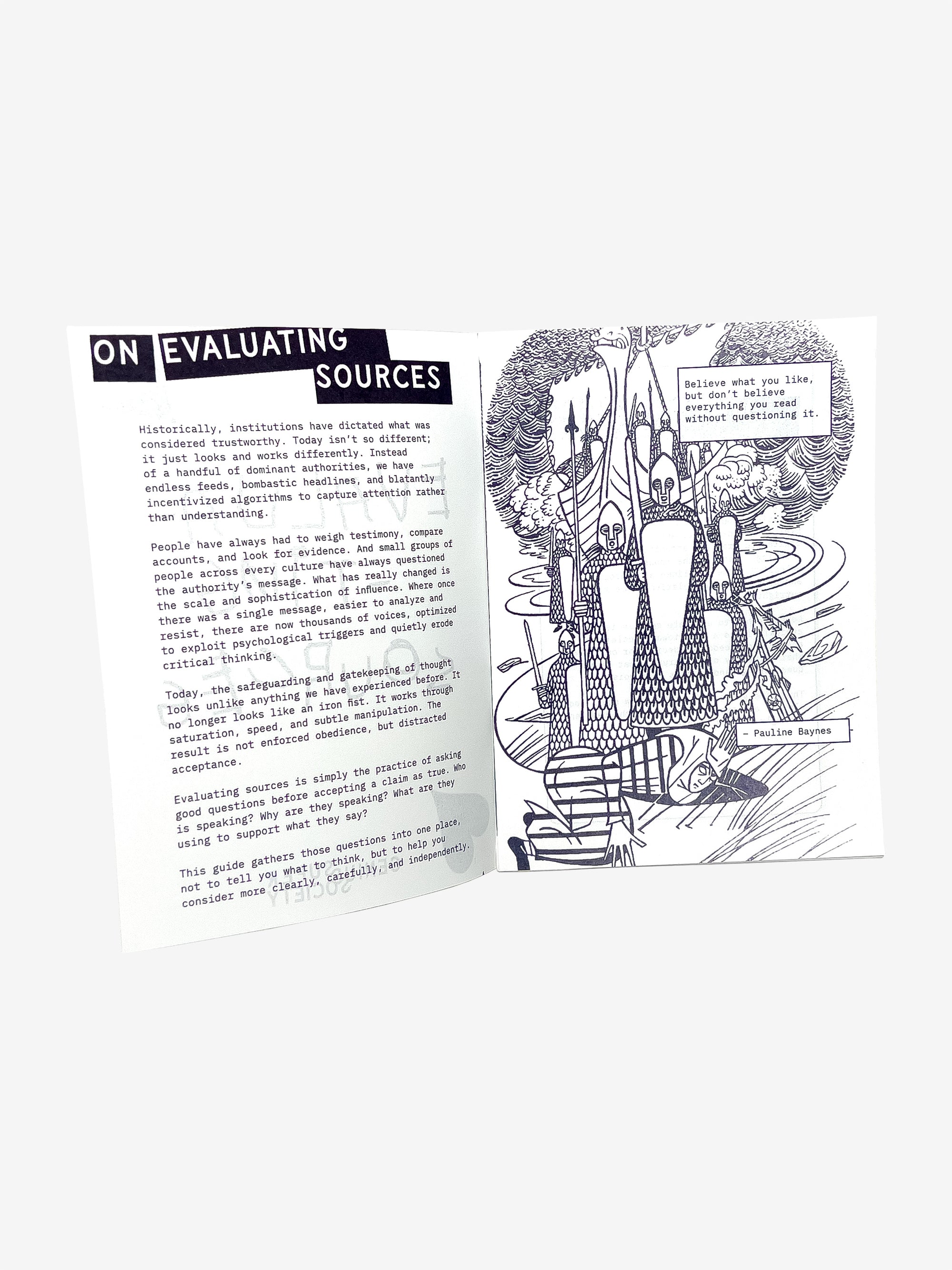 Evaluating Sources Zine