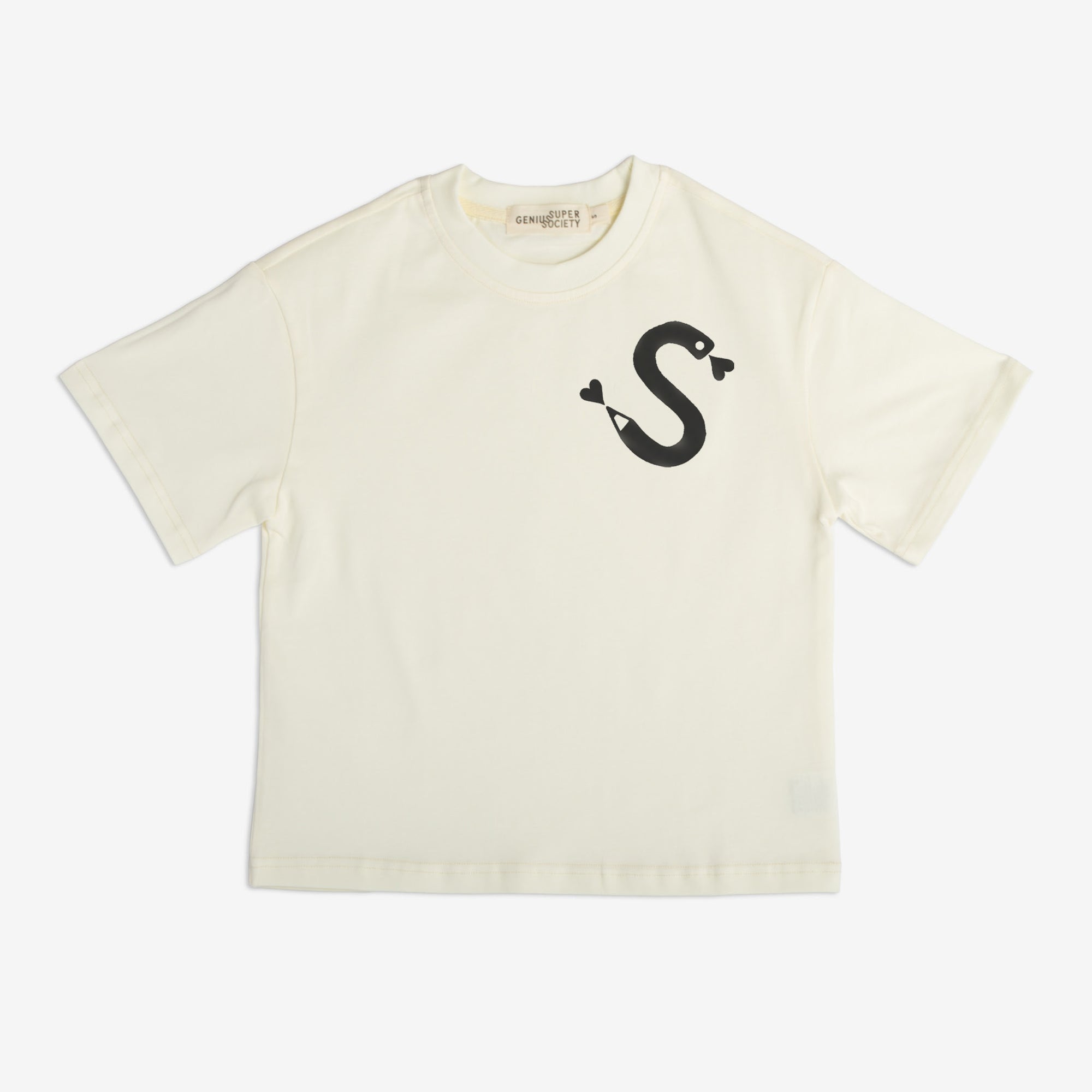 Super Genius Print T-Shirt Kids
