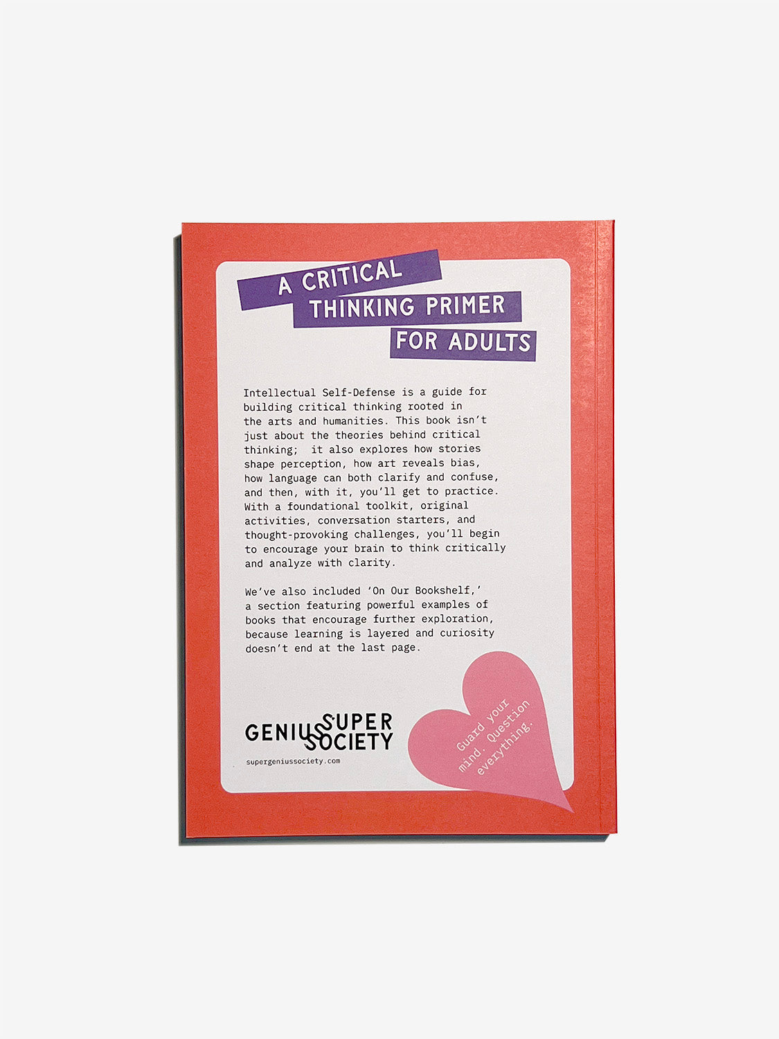 Intellectual Self-Defense Adult Primer