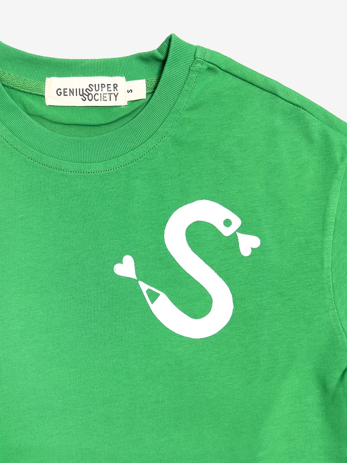 Super Genius Print T-Shirt Kids