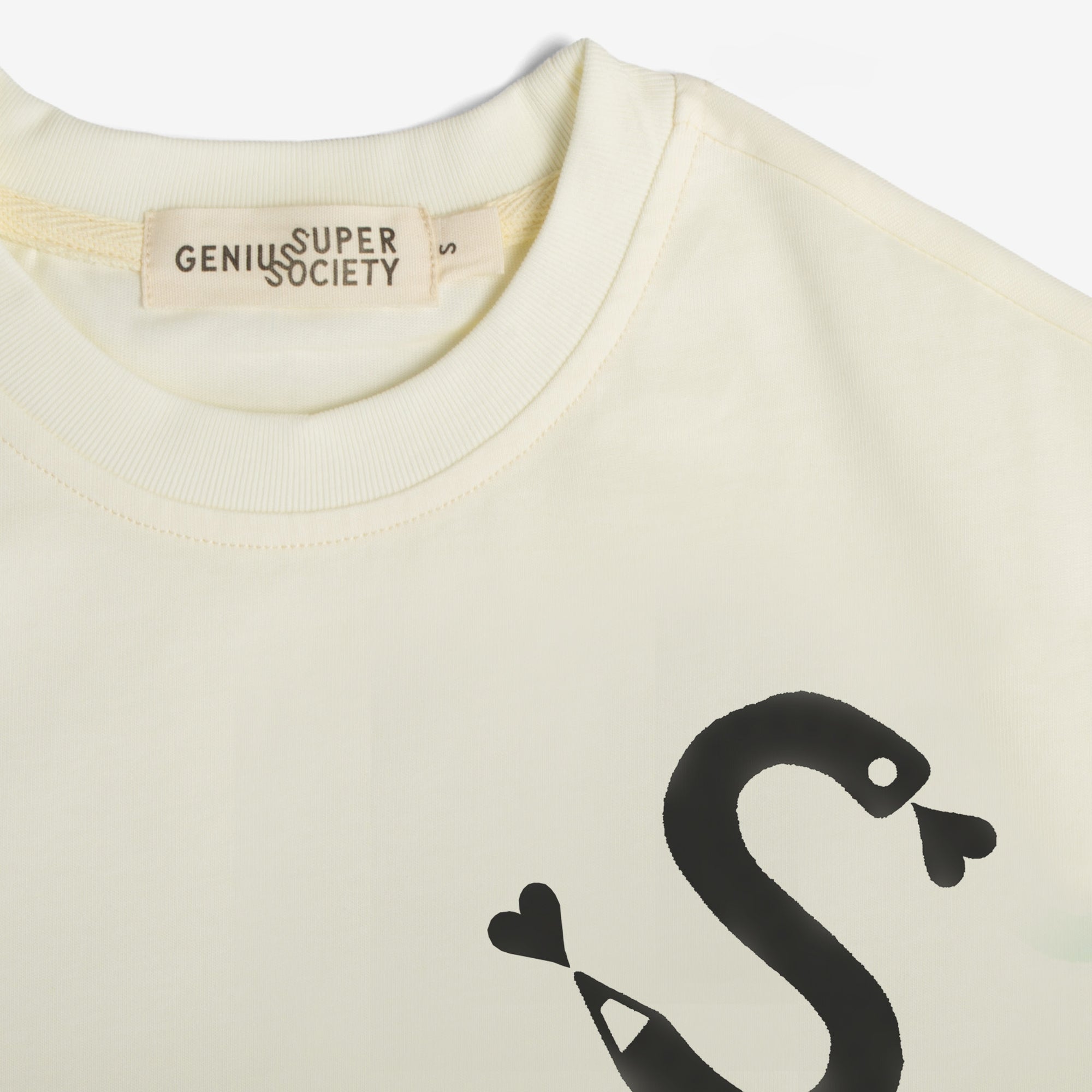 Super Genius Print T-Shirt Kids