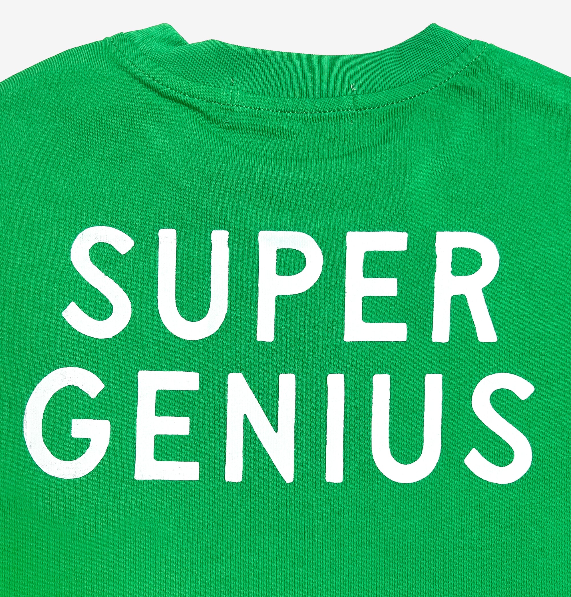 Super Genius Print T-Shirt Kids